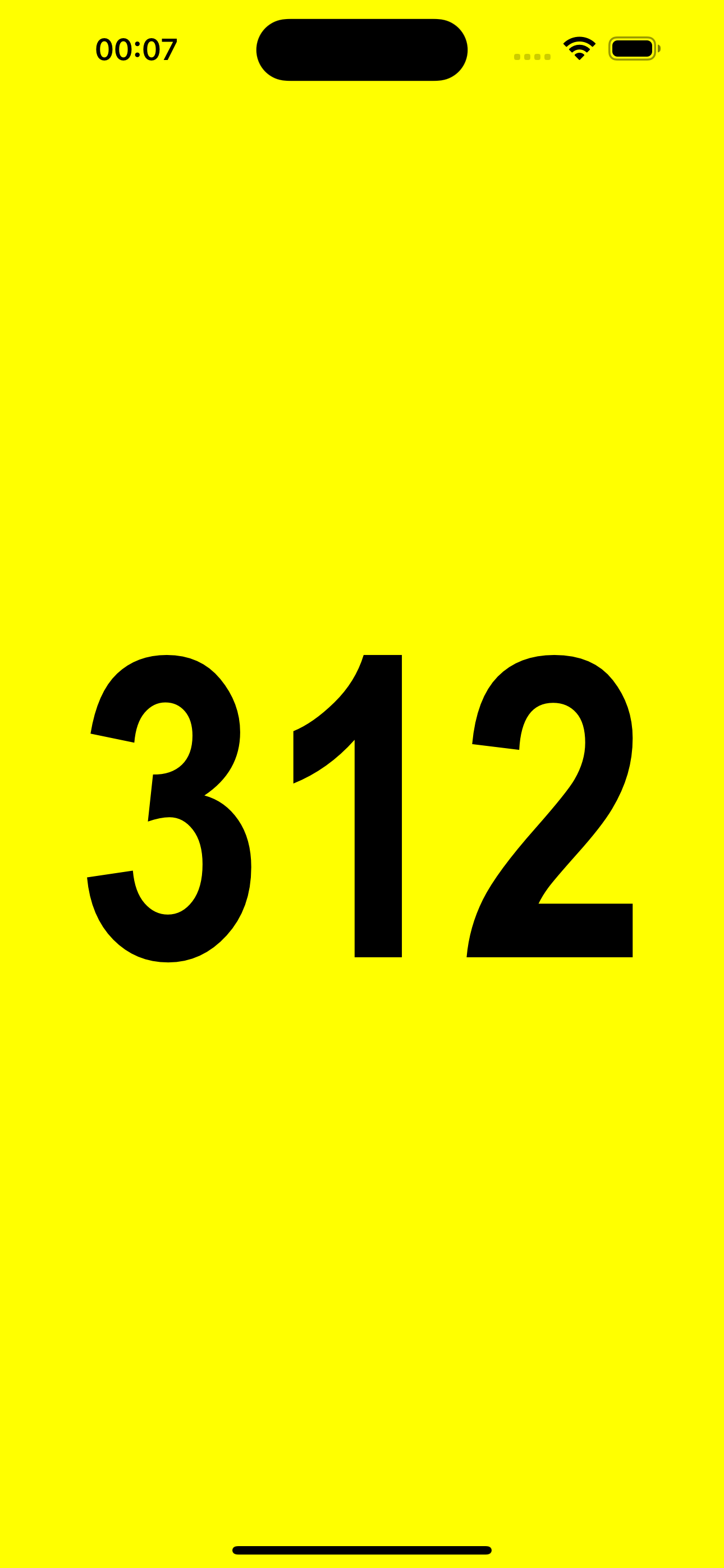 Compass bearing display